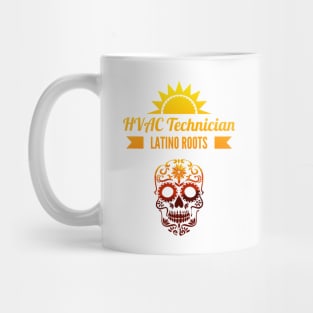 Latino Roots Hvac Technician Mug